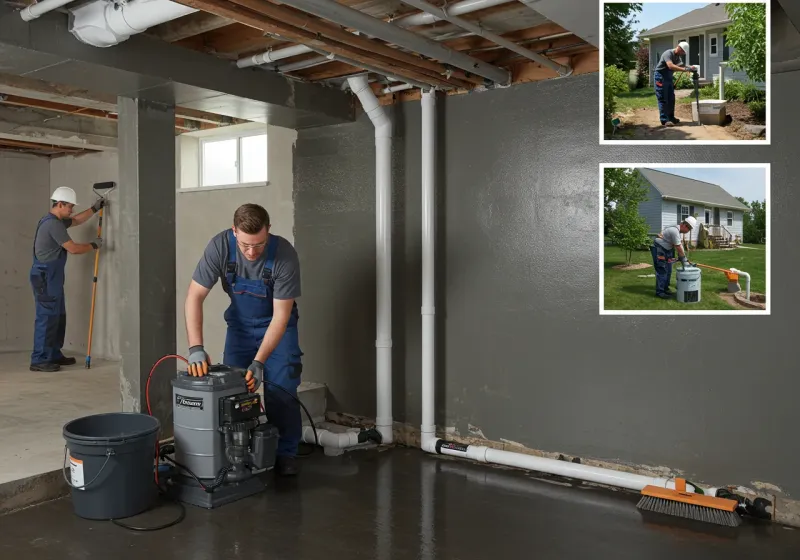 Basement Waterproofing and Flood Prevention process in Thomasboro, IL